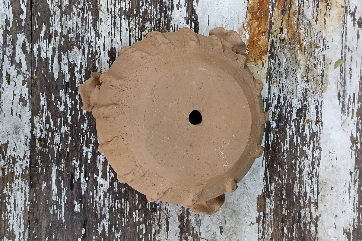 Ceramic Planter, Cactus Flower Pot, Handmade Mexican Pottery from Santa Maria Atzompa, Mexico, Home Decor, Indoor, Outdoor Decor, Plant Pot