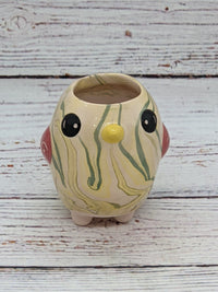 Bird Succulent Planters, Ceramic Bird Pottery, Bird Indoor Windowsill Planter, Cute Bird Succulent Planter Box, Herb Planters, Small