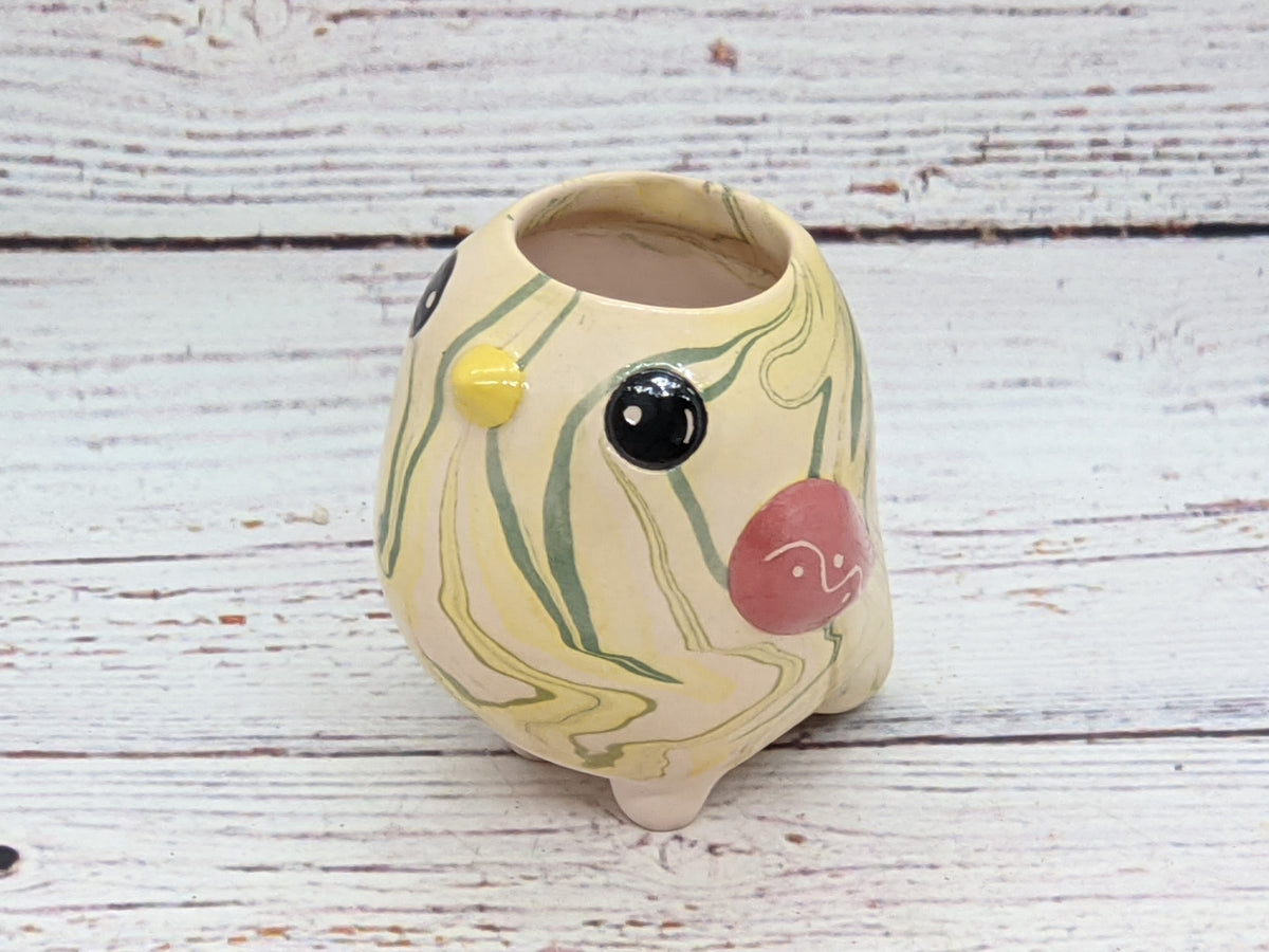 Bird Succulent Planters, Ceramic Bird Pottery, Bird Indoor Windowsill Planter, Cute Bird Succulent Planter Box, Herb Planters, Small