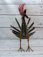 Rooster Yard Art-Copper, Home Decor Statue, Rooster Decoration for Home, Rooster Yard Art Sculpture