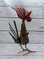 Rooster Yard Art-Copper, Home Decor Statue, Rooster Decoration for Home, Rooster Yard Art Sculpture