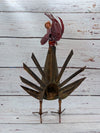 Rooster Yard Art-Copper, Home Decor Statue, Rooster Decoration for Home, Rooster Yard Art Sculpture