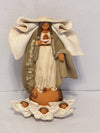 Holy Mary with Angels - Fine Ceramic Figure 8.25" H x 6.25"