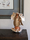 Holy Mary with Angels - Fine Ceramic Figure 8.25" H x 6.25"