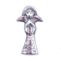 Recycled Aluminum Angel Singing Small  Home Decor, Housewarming Gift for Her