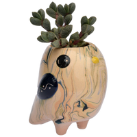 Bird Succulent Planters, Ceramic Bird Pottery, Bird Indoor Windowsill Planter, Cute Bird Succulent Planter Box, Herb Planters, Small