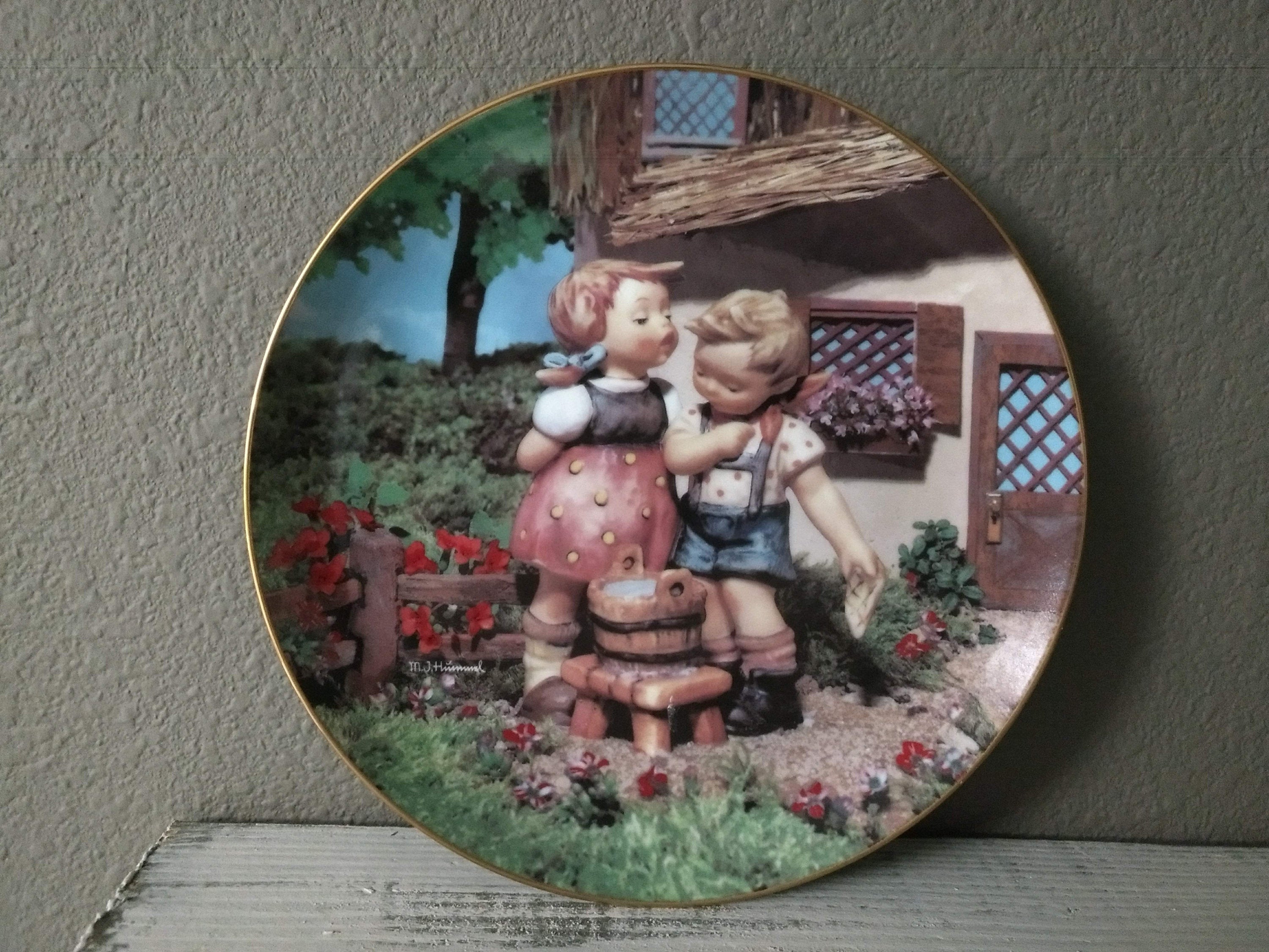 Collector Plate, Vintage Hummel 1991 by Danbury Mint - Squeaky Clean ...