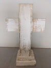 Cross, Wooden Cross Wall Decor, Cross Wall Art, Large Cross Decor, Cross Decorations, Wooden Religious Cross, White