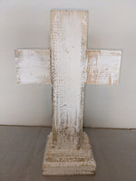 Cross, Wooden Cross Wall Decor, Cross Wall Art, Large Cross Decor, Cross Decorations, Wooden Religious Cross, White