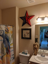 Patriotic Star Wall Decor, 70 Decorative Stars American Star Decor, Star Home Decor, Barn Star Decor