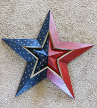 Patriotic Star Wall Decor, 70 Decorative Stars American Star Decor, Star Home Decor, Barn Star Decor