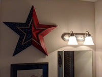 Patriotic Star Wall Decor, 70 Decorative Stars American Star Decor, Star Home Decor, Barn Star Decor