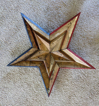 Patriotic Star Wall Decor, 70 Decorative Stars American Star Decor, Star Home Decor, Barn Star Decor