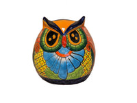 Talavera Planter, Colorful Owl Flower Pot, Ceramic Planter, Talvera Pottery, Indoor Outdoor Planter, Talavera Pot, Mexican Planter
