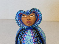 Owl de Oaxaca, Owl Gifts for Women, Owl Figurine, Owl Decoration, Owl Decor, Owl Statue, Owl Home Decor, Handmade Owl Art