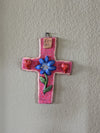 Handmade Cross, Cross Wall Decor, Cross Wall Art, Large Cross Decor, Cross Decorations, Religious Cross, Red