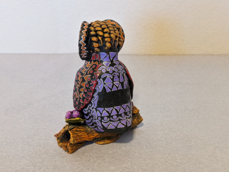 Owl de Oaxaca, Owl Gifts for Women, Owl Figurine, Owl Decoration, Owl Decor, Owl Statue, Owl Home Decor, Handmade Owl Art