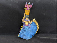 Oaxacan Woman, Home Decor, Mexican Folk Art, Woman Figurine Statue, Clay Pottery Original Art from Oaxaca, Mexico by Jose Juan Aguilar