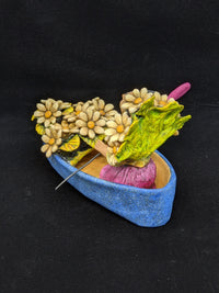 Rosa Mexican Folk Art, Home Decor, Woman Figurine Statue, Clay Pottery Original from Oaxaca, Mexico by Jose Juan Aguilar