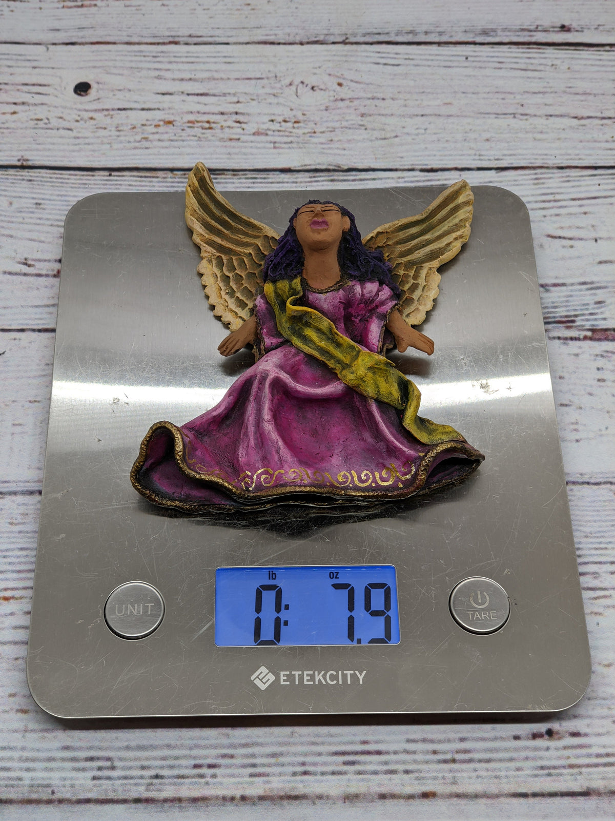 Christmas Tree Ornament, Angel Christmas Decorations, Angel Ornament Home Decor, Original Handmade Angel Art from Oaxaca Mexico