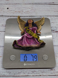 Christmas Tree Ornament, Angel Christmas Decorations, Angel Ornament Home Decor, Original Handmade Angel Art from Oaxaca Mexico