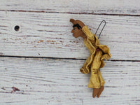 Christmas Tree Ornament, Happy Newlyweds Christmas Decorations, Home Decor, Original Handmade Angel Art from Oaxaca Mexico, Pair
