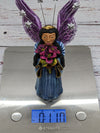 Christmas Decorations, Angel with Flowers, Christmas Angel Home Decor, Handmade Angel Art de Oaxaca Mexico