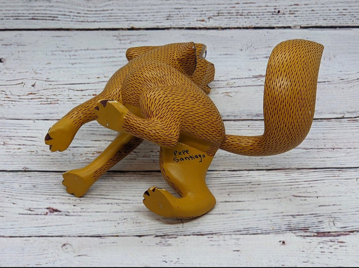 Dog Alebrije, Oaxaca Mexico Folk Art, Handmade Home Decor, Original Wood Sculpture, Carved Animal, Unique Gift, Genuine Original