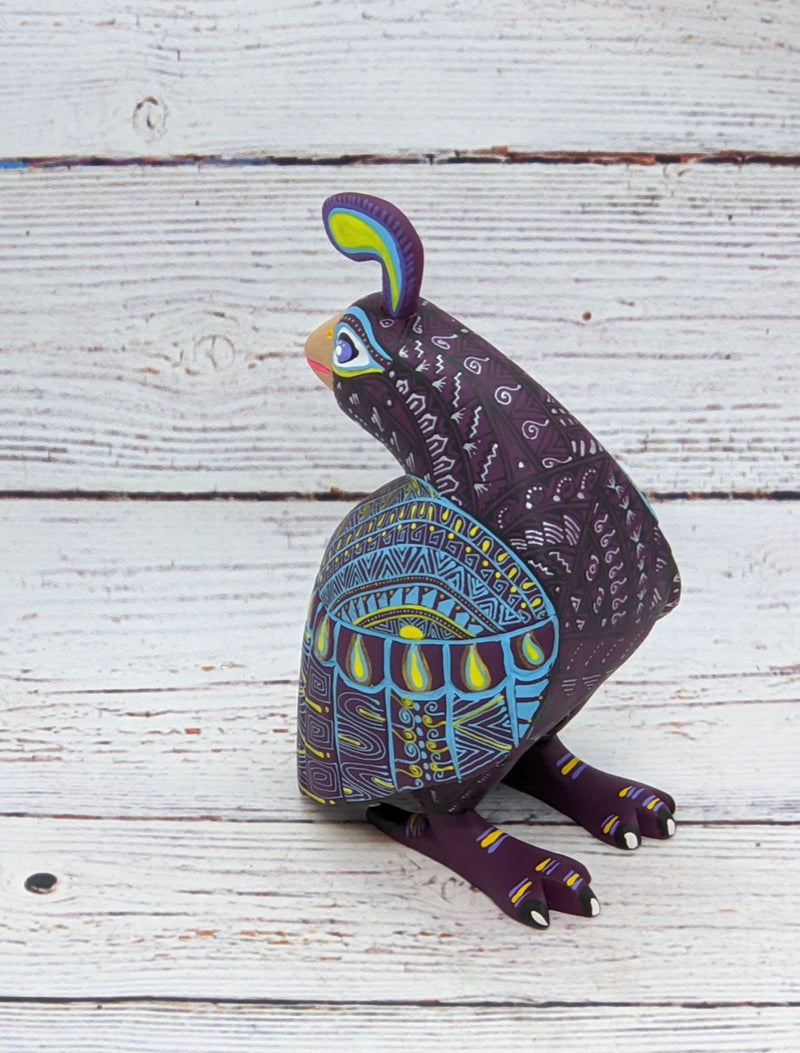 Quail Alebrije, Oaxaca Mexico Folk Art, Handmade Home Decor, Original Wood Sculpture, Carved Animal, Unique Gift, Genuine Original