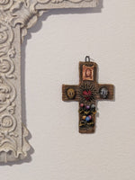 Handmade Cross, Christian Cross Wall Decor, Mexico Wall Art, Cross Home Decor, Cross Decorations, Religious Cross