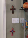 Handmade Cross, Christian Cross Wall Decor, Mexico Wall Art, Cross Home Decor, Cross Decorations, Religious Cross