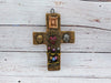 Handmade Cross, Christian Cross Wall Decor, Mexico Wall Art, Cross Home Decor, Cross Decorations, Religious Cross