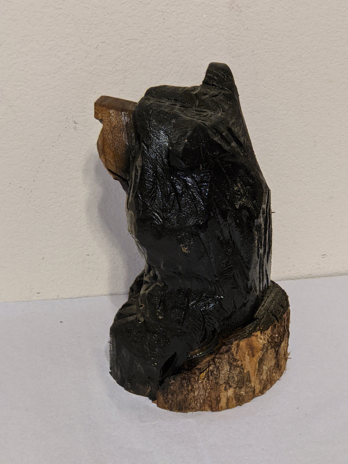 Bear Statue, Black Bear Wall Art, Bear Decor, Chainsaw Art, Carved Bear Statue, Bear Decorations, Bear Figurines, Outdoor Garden Statue