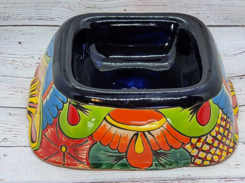 Dog Dishes, Dog Bowl Ceramic, Talavera Pottery, Small Dog Food Bowls, Pet Bowls, Hand Painted Dog Lover Gifts