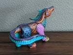 Fusion Alebrije Figurine, Handmade Home Decor, Folk Art from Oaxaca Mexico, Original Wood Sculpture, Unique Fusion Statue Gift