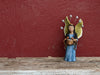 Angel with Drums,  Angel Home Decor, Handmade Angel Art from Oaxaca Mexico, Original Sculpture, Christmas Decoration