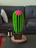 Cactus Decoration, Wooden Cactus Home Decor, Saguaro Cactus Replica for your Yard or Garden, Mexican Folk Art, 28&quot; Tall