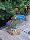 Toucan Alebrije Figurine, Handmade Home Decor, Folk Art from Oaxaca Mexico, Original Wood Sculpture, Carved Animal, Unique Toucan Statue