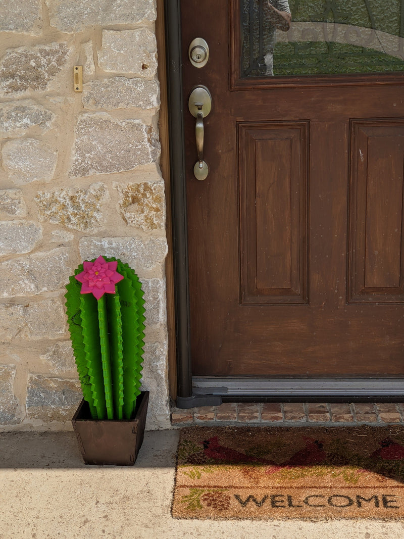 Cactus Decoration, Wooden Cactus Home Decor, Saguaro Cactus Replica for  your Yard or Garden, Mexican Folk Art, 28 Tall