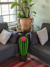 Cactus Decoration, Wooden Cactus Home Decor, Saguaro Cactus Replica for your Yard or Garden, Mexican Folk Art, 28&quot; Tall