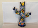 Cactus Home Decor, Saguaro Cactus, Talavera Pottery, Mexican Cactus Yard Art or for Bedroom, Bathroom, Cactus Decorations, Cactus Gifts