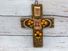 Handmade Christian Cross, Religous Home Decor, Mexican Folk Art, Oaxaca Cross Decor, Cross Decoration Wall Art