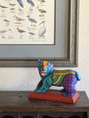 Bear Alebrije Figurine, Handmade Home Decor, Folk Art from Oaxaca Mexico, Original Wood Sculpture, Carved Animals, Unique Bear Statue Gift