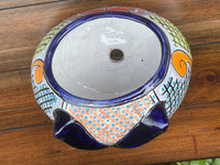 Owl Flower Pot, Talavera Ceramic Planter, Handmade  Pottery, Outdoor Garden Decor, Indoor Planter Home Decor, Unique Gift for Owl Lovers