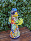 Saguaro Cactus Decor, Mexican Talavera Pottery, Cactus Room Decor - Bedroom, Bathroom, Cactus Decorations, Unique Gift