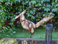 Roadrunner Garden Art, Outdoor Yard Decor, Home Decor or Patio Decor, Metal Roadrunner Decoration for Your Home or Yard, Garden Sculpture