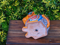 Cute Dog Flower Pot, Talavera Planter, Dog Decor, Flower Pots Outdoor, Dog Decorations, Handmade Mexican Talavera Pottery, Cute Dog Gifts