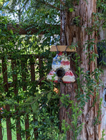 Metal Birdhouse, Unique Patriotic Liberty Bell Style, Outdoor or Indoor, Decorative Birdhouse Decor, Handmade in Mexico