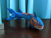 Shark Alebrije Figurine, Handmade Home Decor, Oaxaca Mexico FolkArt, Original Wood Sculpture, Carved Animal, Shark Statue