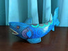 Shark Alebrije Figurine, Handmade Home Decor, Oaxaca Mexico FolkArt, Original Wood Sculpture, Carved Animal, Shark Statue